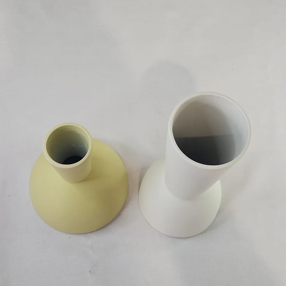 Ceramic Flower Vases Set Of 2. Size 9